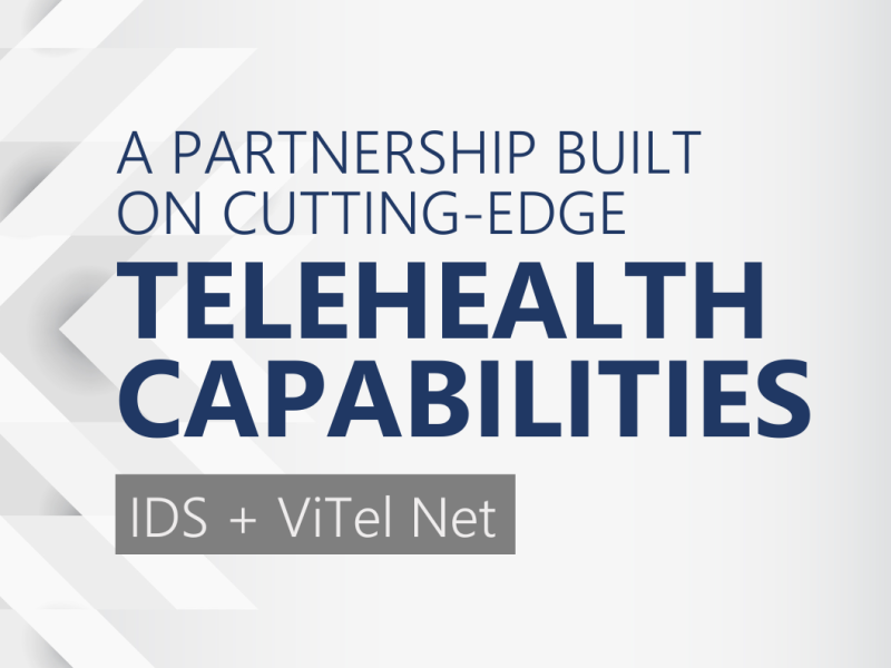 New Telehealth Integration Solution: IDS & ViTel Net Partner to Elevate Healthcare Workflows